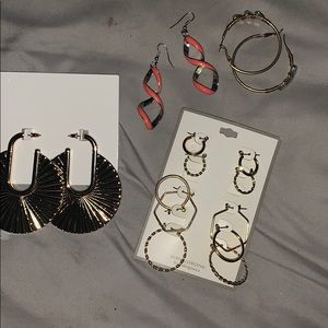 Assorted earrings